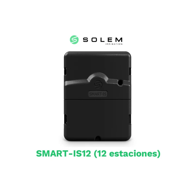 Programador Solem Smart-is 24v 12 Estaciones (wifi/bluetooth) - Riego Inteligente