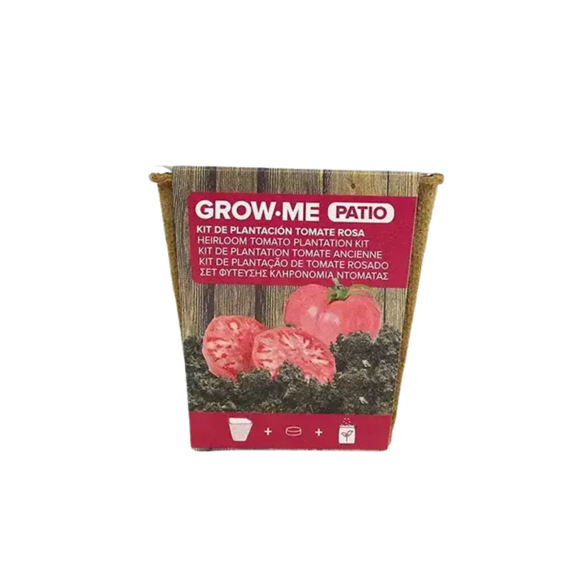 Kit De Cultivo De Tomate Rosado Grow Me – Huerto Urbano Ecológico