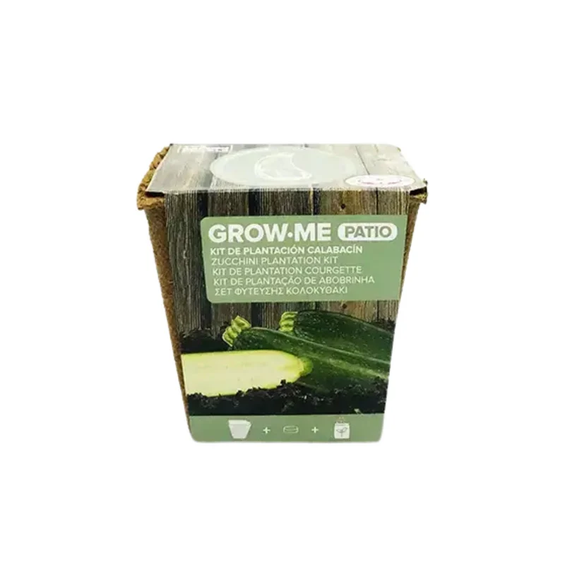 Kit De Cultivo De Calabacín Black Beauty Grow Me – Huerto Urbano Ecológico