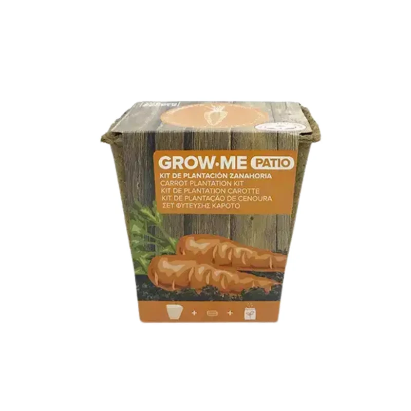 Kit De Cultivo De Zanahoria Nantesa Grow Me – Huerto Urbano Ecológico