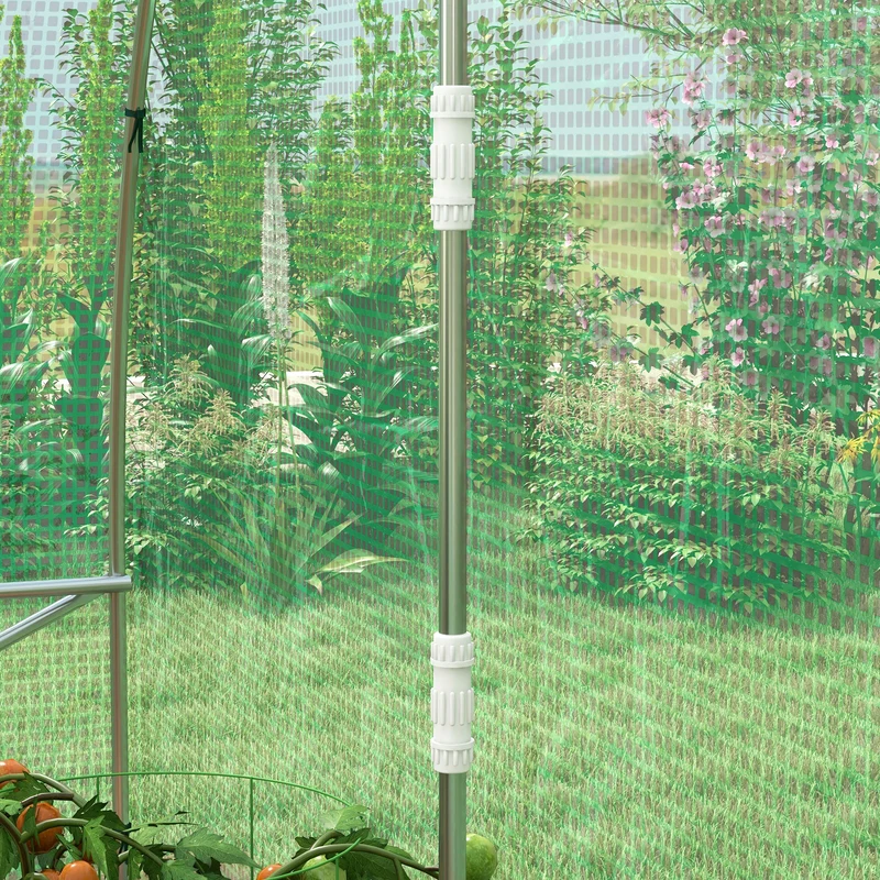 Outsunny Invernadero De Exterior 6x3x2 M Con Sistema De Riego Integrado Verde