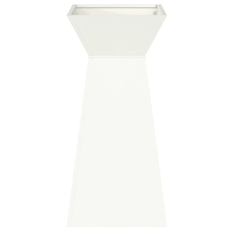 Maceta Pilar 2 Uds. Blanco 35 X 35 X 73 Cm
