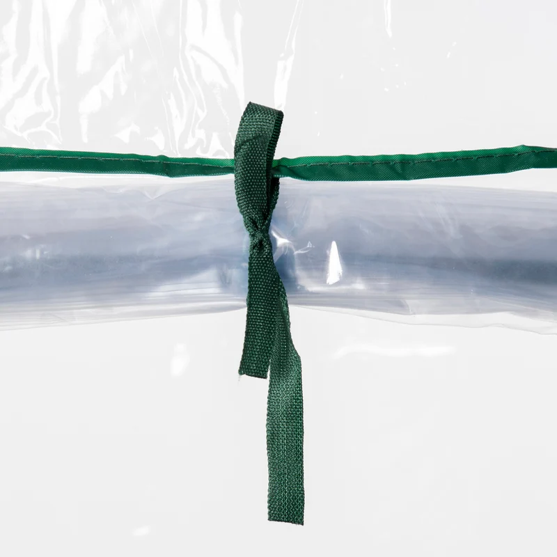 Outsunny Invernadero Pequeño Con Ruedas Estantes De 4 Niveles Transparente