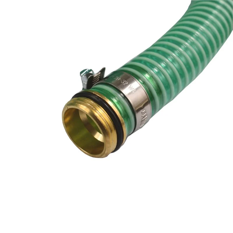 1"/25mm Manguera De Succión Y Presión Con Boquilla De Manguera Macho De 1" + 1" Hembra 2/3 Conexión 4m