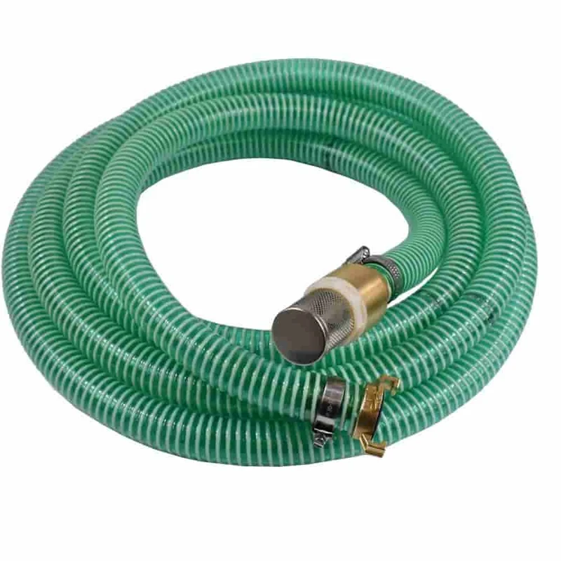 Set De Manguera De Succión Y Presión 1 Pulgada, 7m Con Cesta