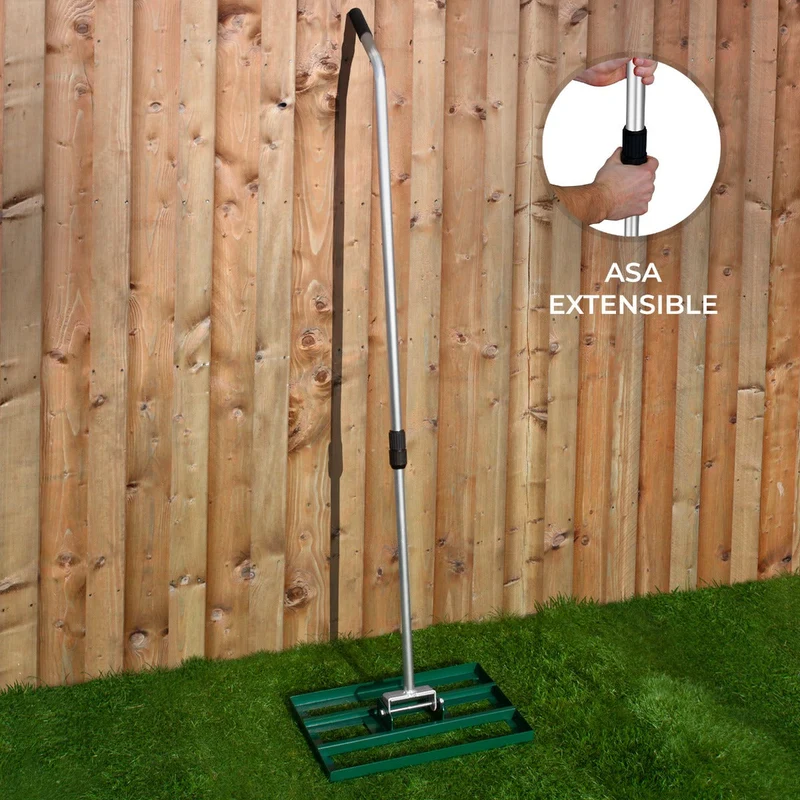 T-mech Rastrillo De Nivelación De Césped De Jardín De 50cm - Verde