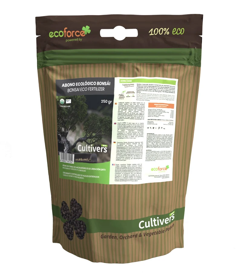 Abono Bonsai Ecológico Cultivers 1 Kg