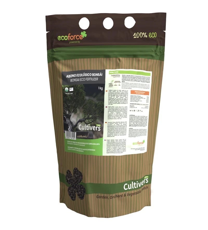 Abono Bonsai Ecológico Cultivers 1 Kg