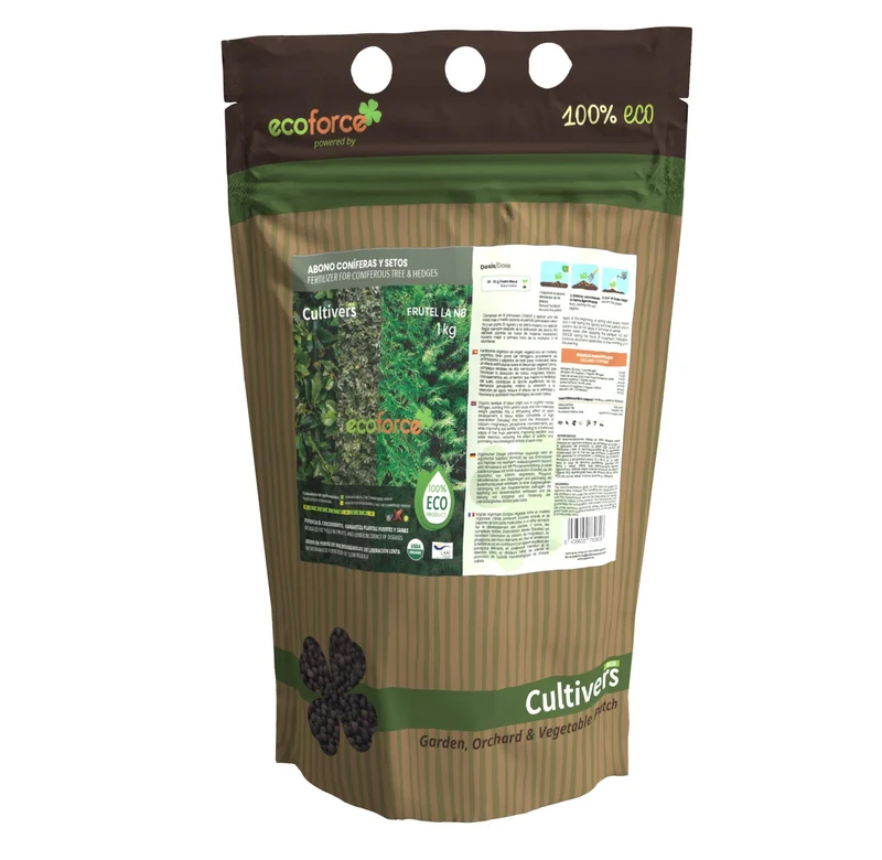 Abono Coníferas Ecológico Cultivers 2x5kg