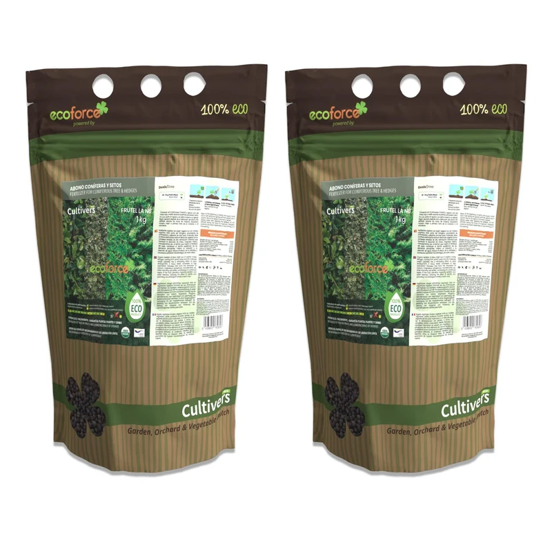 Abono Coníferas Ecológico Cultivers 2x5kg