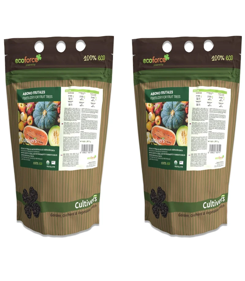 Abono Frutales Ecológico Cultivers 2x5kg