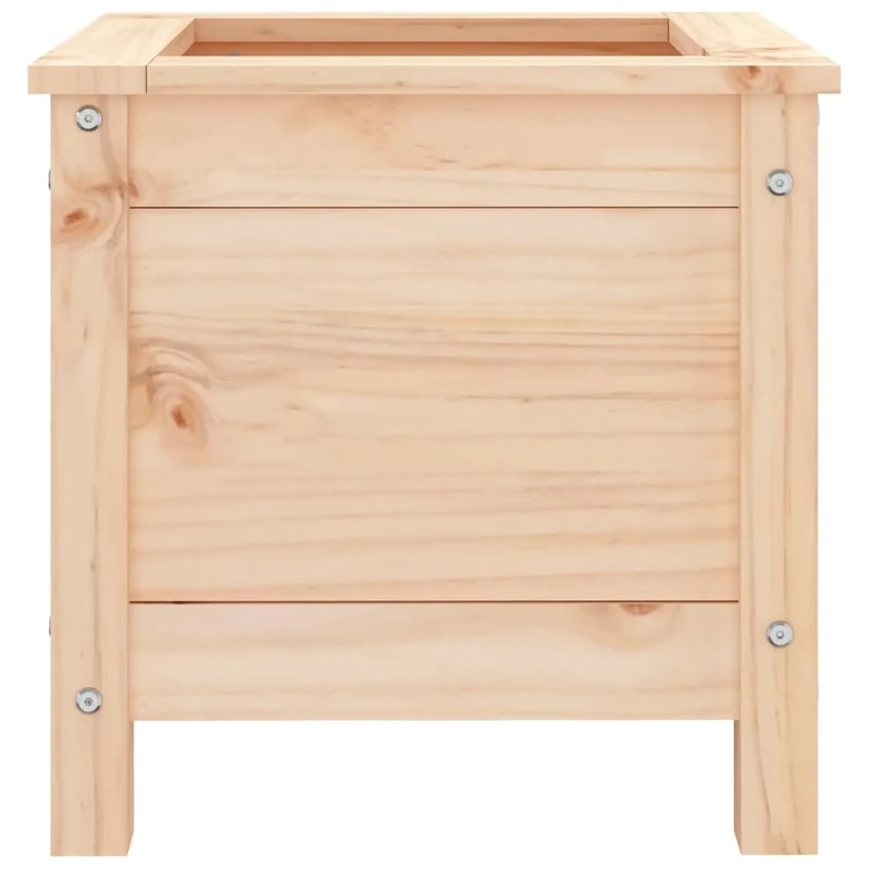 Jardinera Madera Maciza De Pino 40x40x39 Cm