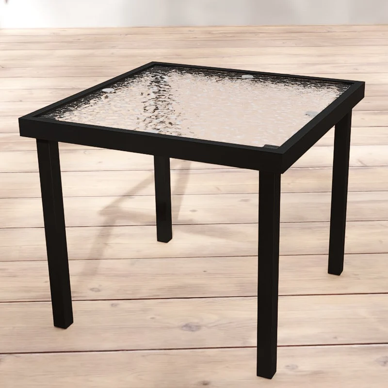 Outsunny Conjunto De Mesa Y 2 Sillas De Terraza Exterior 3 Piezas Gris Claro