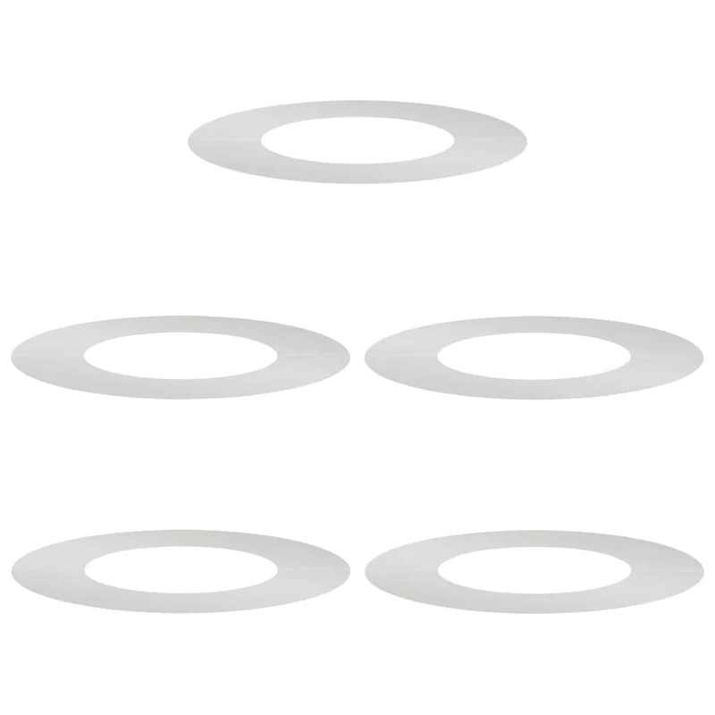 Adecuado Para Anillos De Árbol Plano 5 Uds. Plateado Ø40/70 Cm