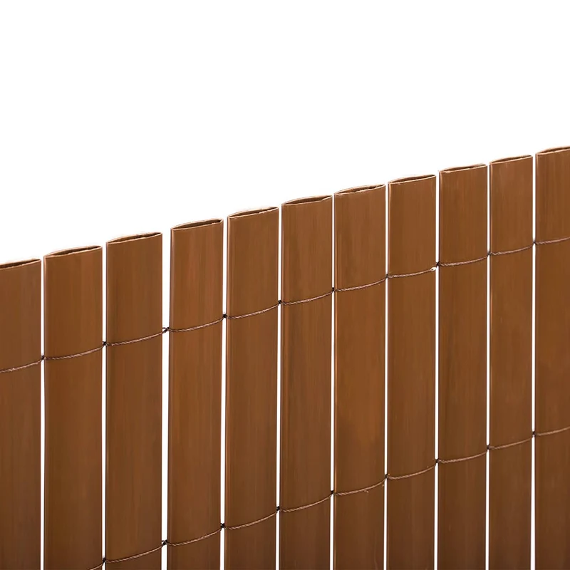 Cañizo Pvc Elegance Recycane 30mm Marrón - Ideal Para Cerramientos 1x3 M / Multicolor
