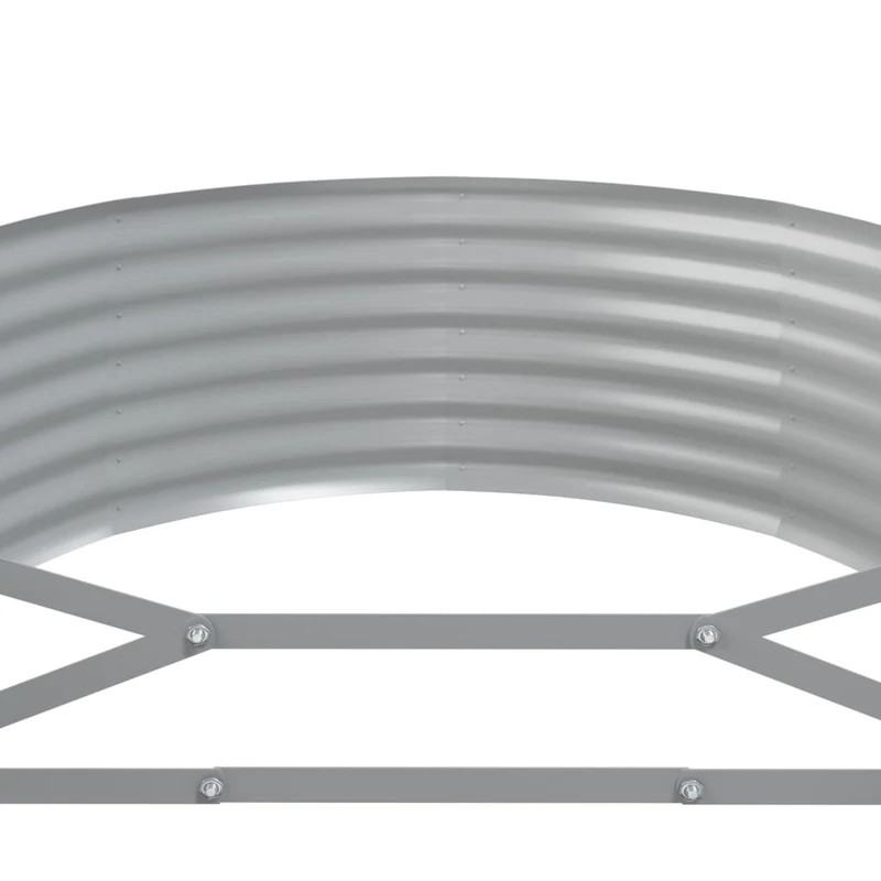 Jardinera Arriate Acero Galvanizado Marrón 507x100x36cm