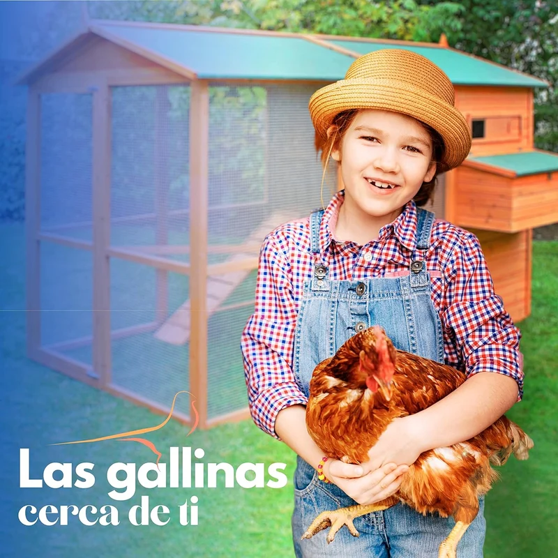 Gallinero House 2 - Capacidad Para 5-7 Gallinas