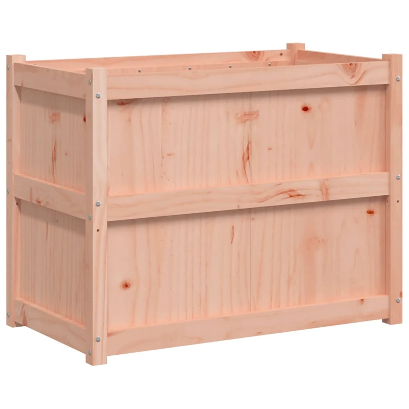 Jardinera Madera Maciza De Abeto Douglas 90x50x70 Cm