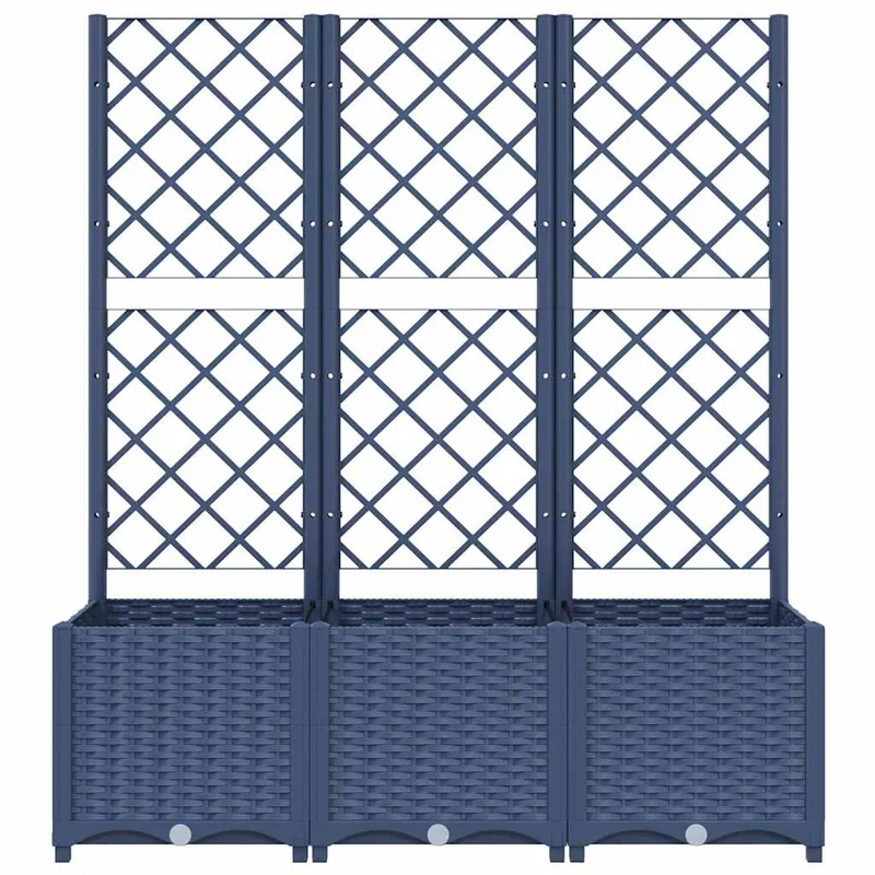 Jardín Gris Azulado 120 X 40 X 136 Cm
