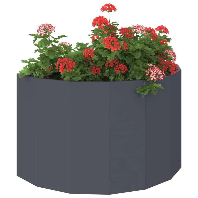 Jardinera Antracita 90 X 45 X 50 Cm Acero