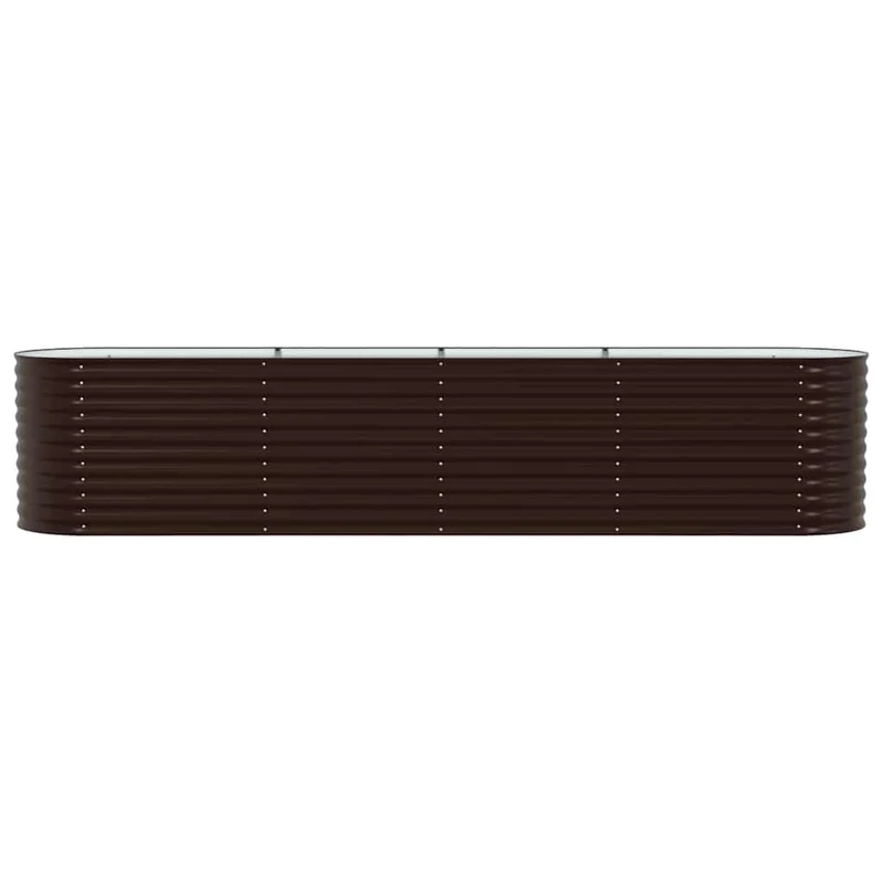 Cama Elevada Marrón 400 X 80 X 81 Cm Acero