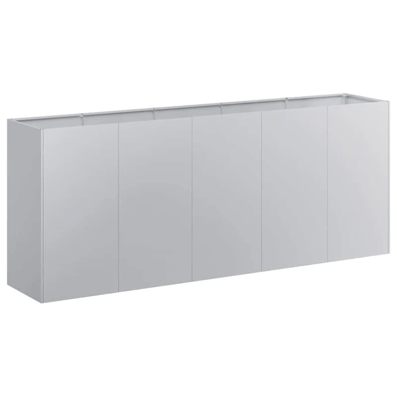 Jardinera 200x40x80 Cm De Acero Galvanizado