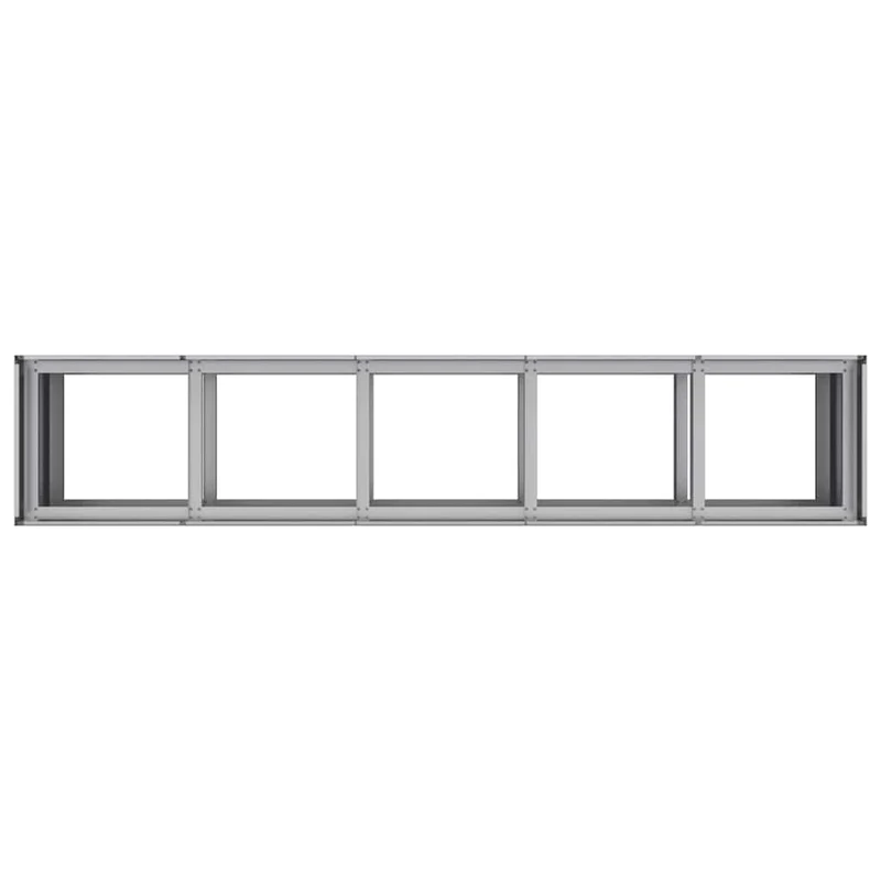 Jardinera 200x40x80 Cm De Acero Galvanizado