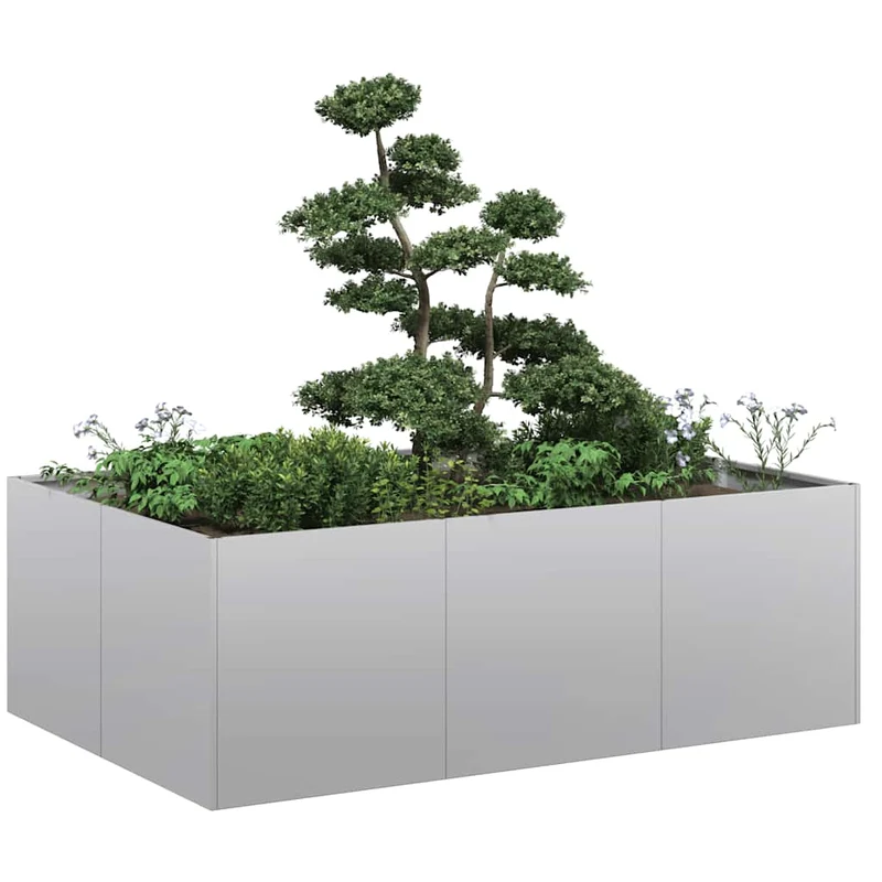 Jardinera 120x80x40 Cm De Acero Galvanizado