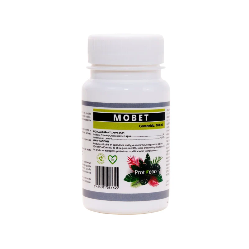 Jabón potásico ecológico para pulgón y cochinilla en plantas Mobet Prot-eco 250 ml + pipeta dosificadora 5 ml gratis