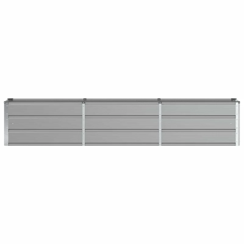 Jardinera Gris Claro 240 X 40 X 45 Cm Acero