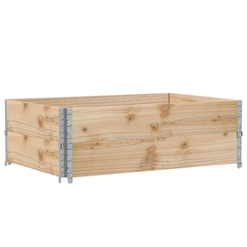 Jardinera De Madera Maciza De Pino 120x80 Cm
