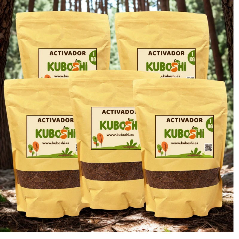 Kuboshi 5 kg: Activador De Compostaje Bokashi