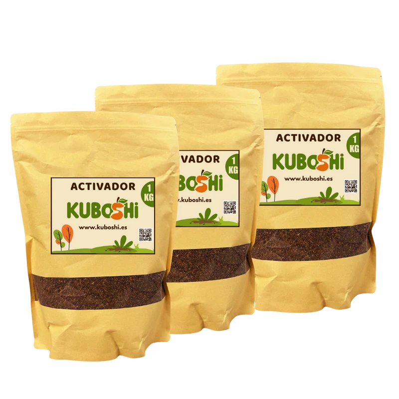 Kuboshi 3 kg: Activador De Compostaje Bokashi