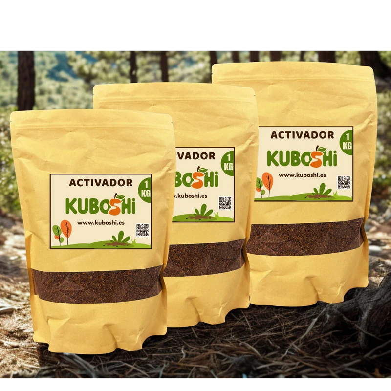 Kuboshi 3 kg: Activador De Compostaje Bokashi