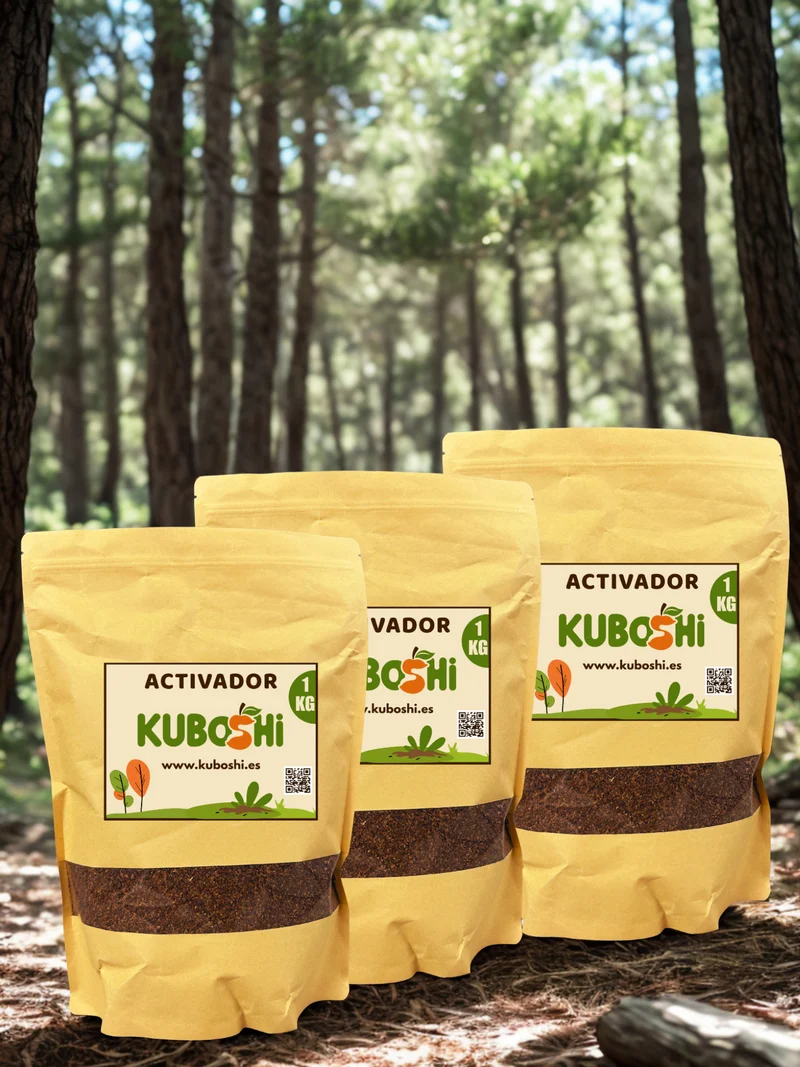 Kuboshi 3 kg: Activador De Compostaje Bokashi