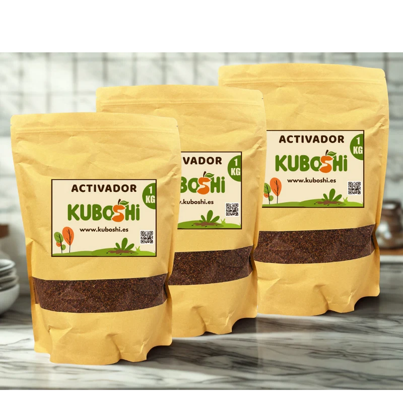 Kuboshi 3 kg: Activador De Compostaje Bokashi
