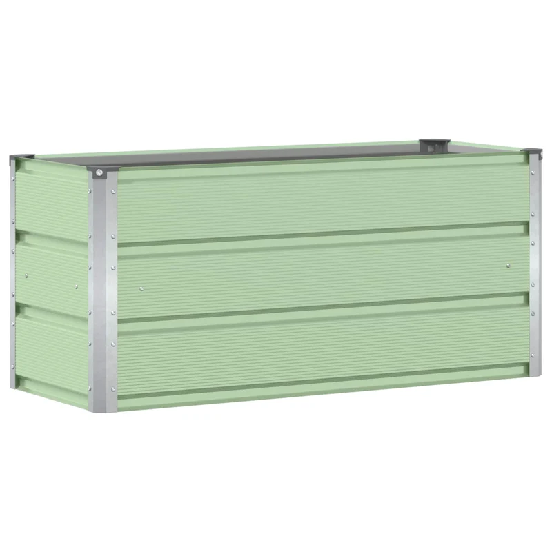 Jardinera Verde 100 X 40 X 45 Cm Acero