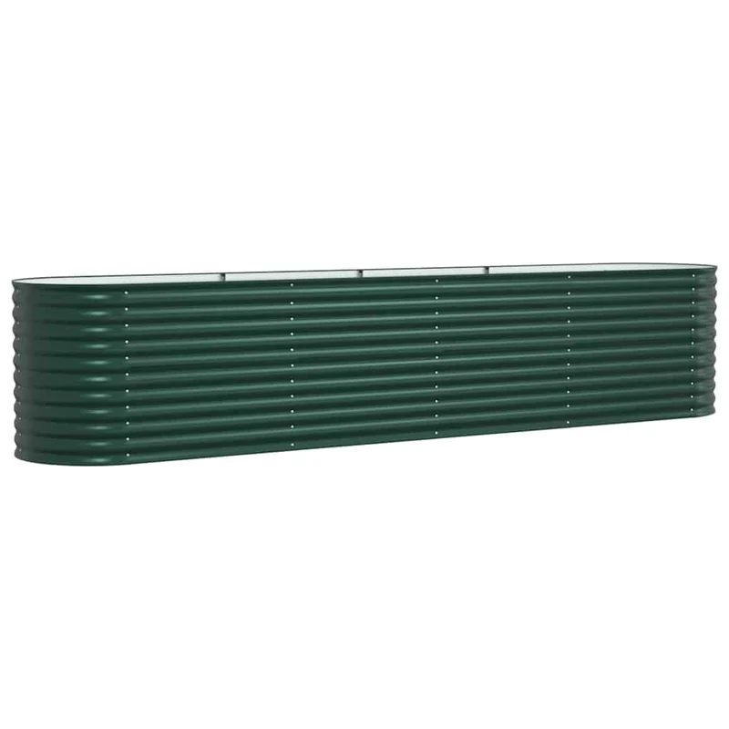 Cama Elevada Verde 400 X 80 X 81 Cm Acero