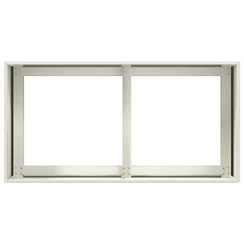 Jardinera De Acero Laminado En Frío Blanco 80x40x40 Cm
