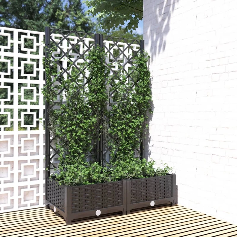 Jardín Negro 80 X 40 X 121,5 Cm