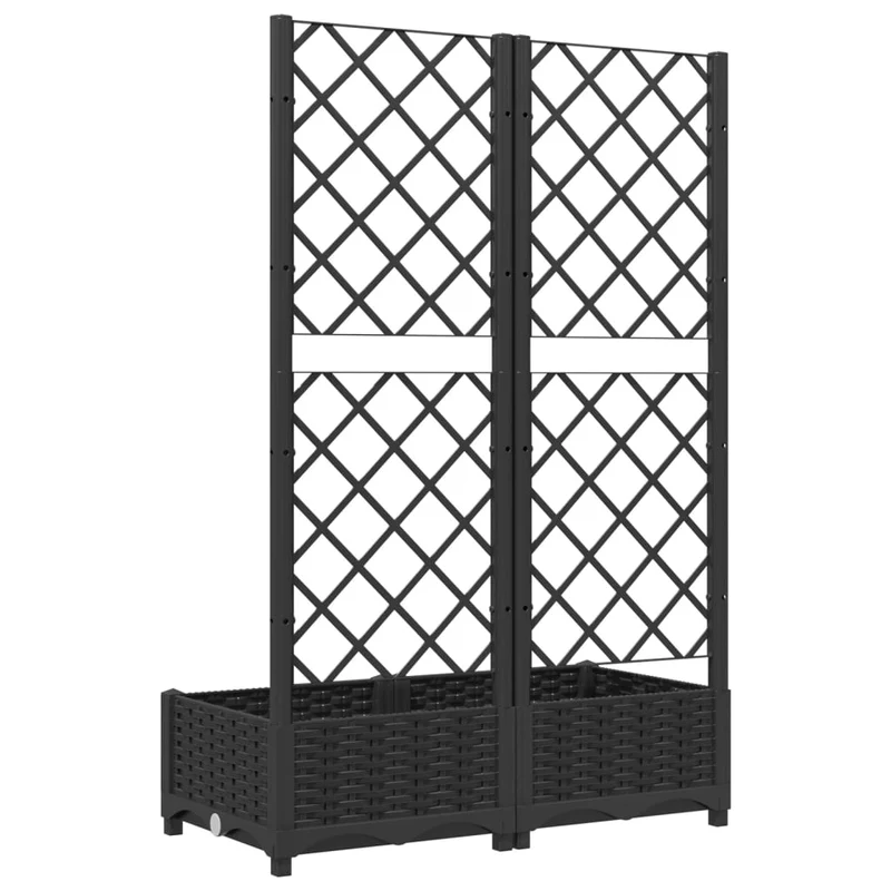 Jardín Negro 80 X 40 X 121,5 Cm