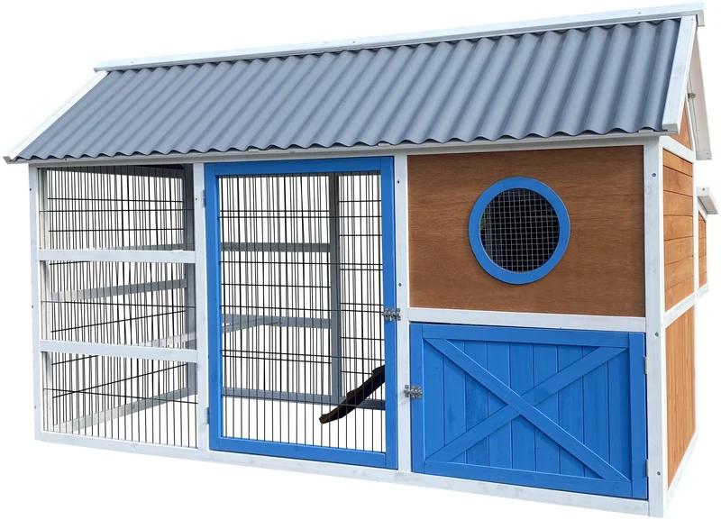 Caseta Aves Modelo Viena Gaun - 200 X 80 X 120 Cm