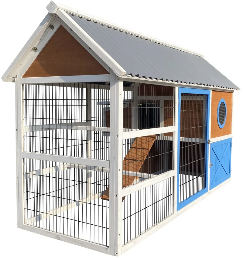 Caseta Aves Modelo Viena Gaun - 200 X 80 X 120 Cm