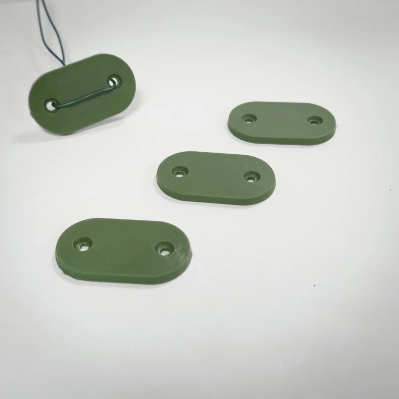 Bonerva | Grapa Fijación Cañizo Pvc Verde | Bolsa 26 Uds