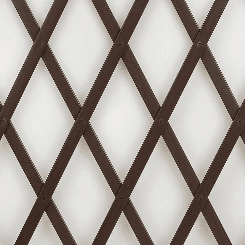 Celosía Extensible PVC - Chocolate - Bonerva