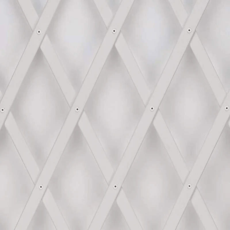 Celosía Extensible de PVC - Blanco - Bonerva
