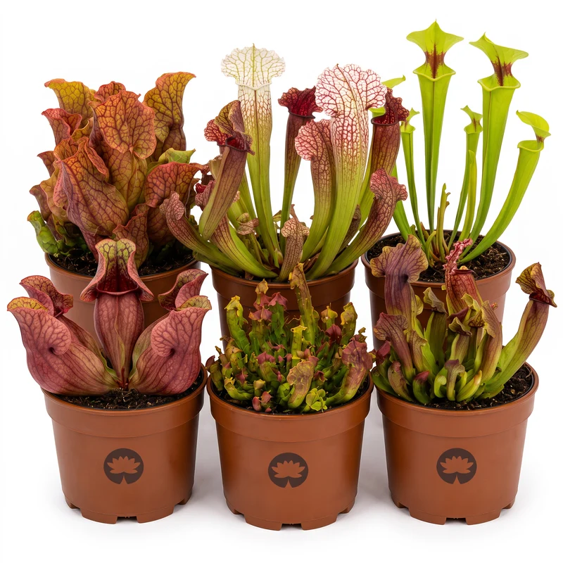 Plantas Carnívoras 6 Sarracenia - Atrapa Insectos