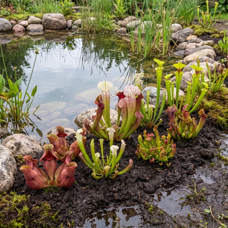 Plantas Carnívoras 6 Sarracenia - Atrapa Insectos