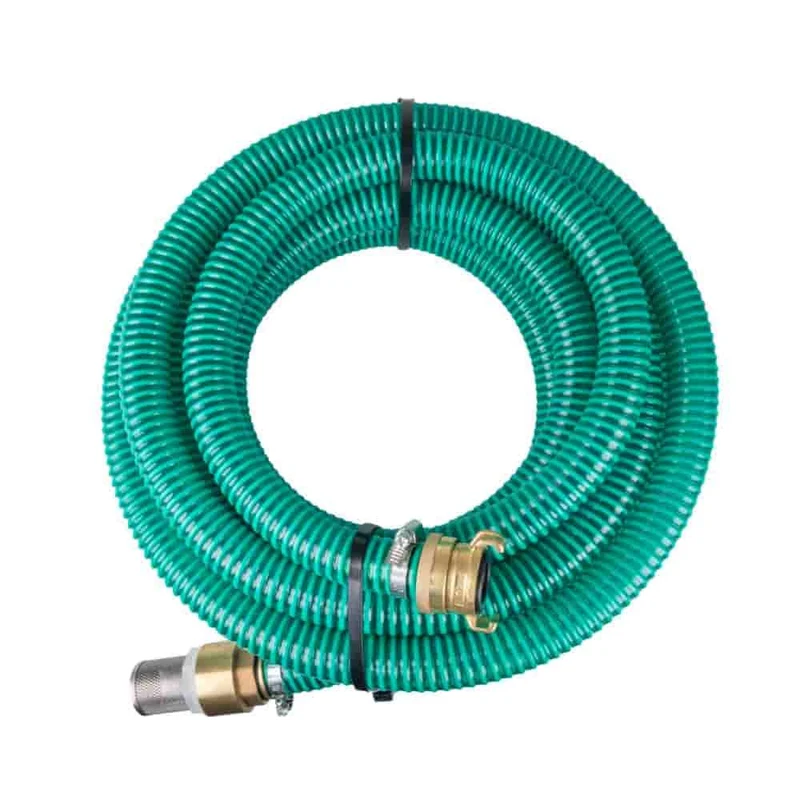 Manguera De Succión Pvc 1 Pulgada, 7m Con Válvula De Pie