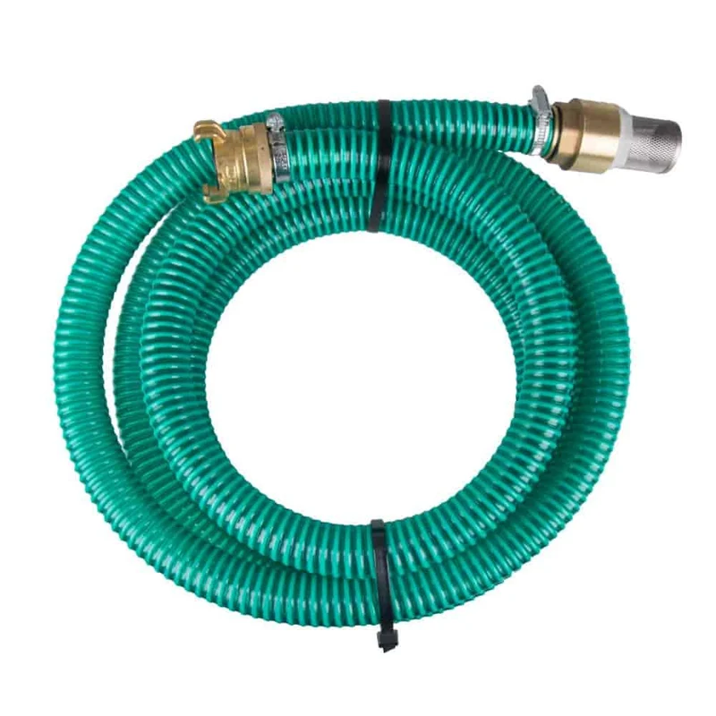1" Conjunto De Manguera De Succión De Pvc 4 Metros